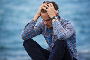 Men overcoming anxiety in sales